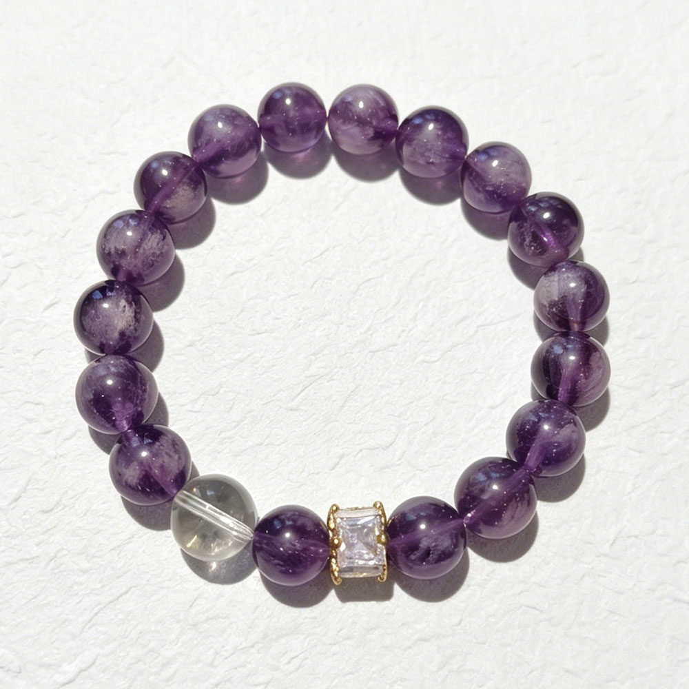 Purple Flame Clear Mind Fire Prosperity Bracelet